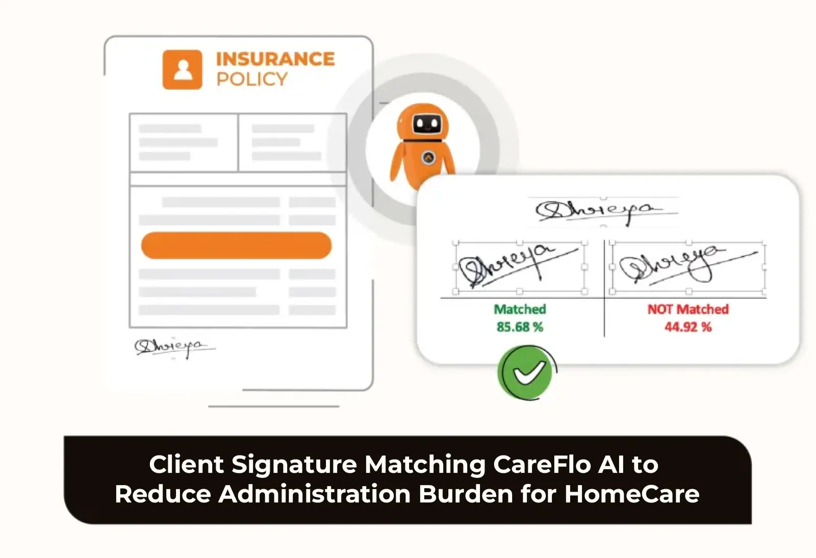 Client Signature Matching CareFlo AI to Reduce Administration Work in Home Care