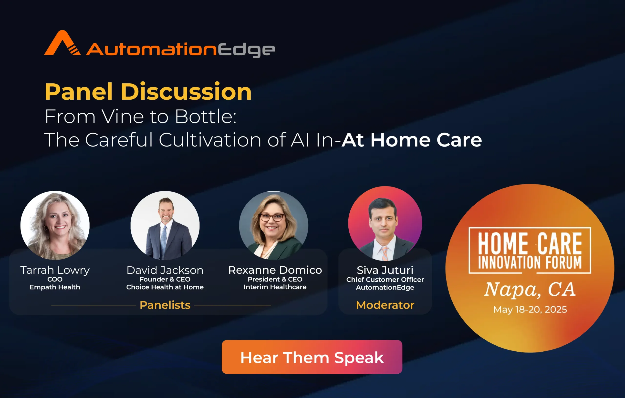 Join AutomationEdge at the HCIF 2025 Panel Discussion Join AutomationEdge at the HCIF 2025 Panel Discussion