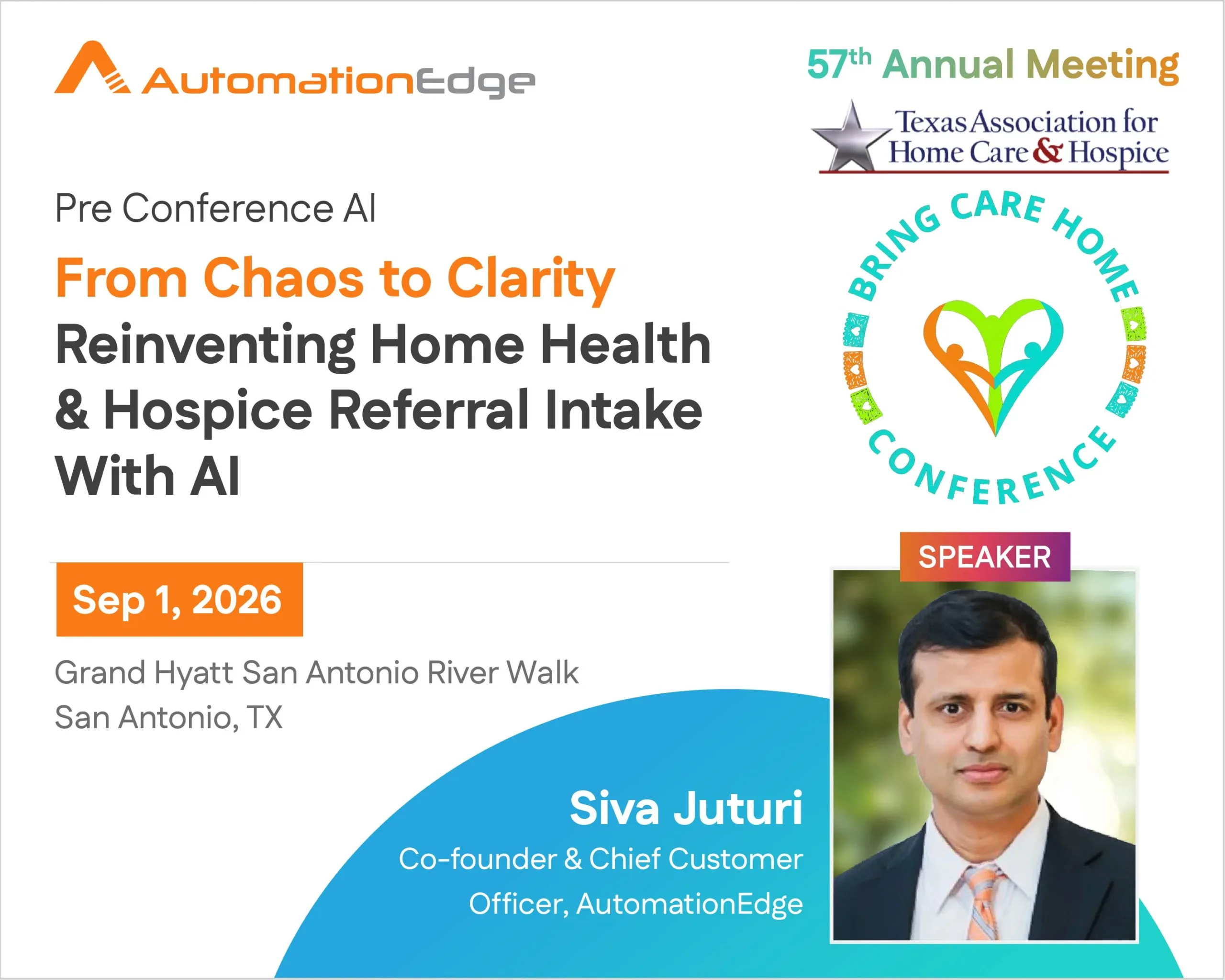 Don’t Miss Our AI Pre-Conference Session Don’t Miss Our AI Pre-Conference Session