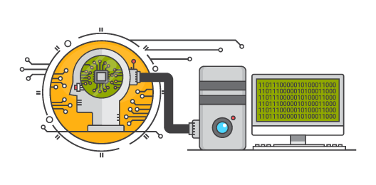 Machine learning data models as a part of RPA and IT automation workflows.