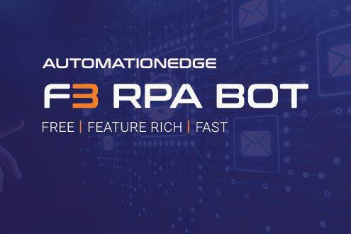 F3 RPA BOT for business process automation