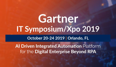Gartner IT Symposium/XPO 2019 Orlando, FL