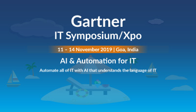 Gartner IT Symposium/XPO 2019 Goa, India