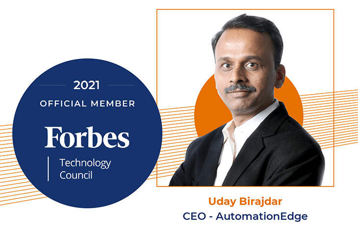AutomationEdge CEO Uday Birajdar