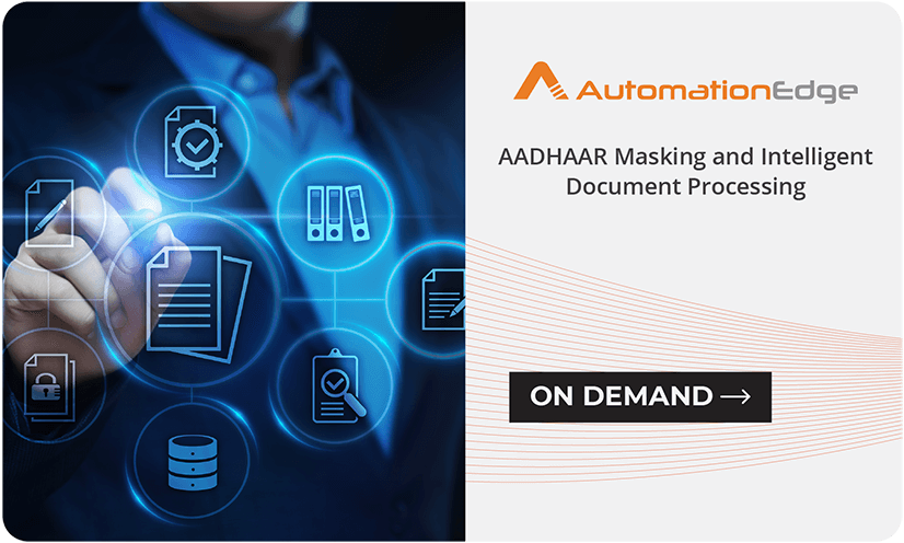 Webinar on Intelligent document processing with Automation and AI