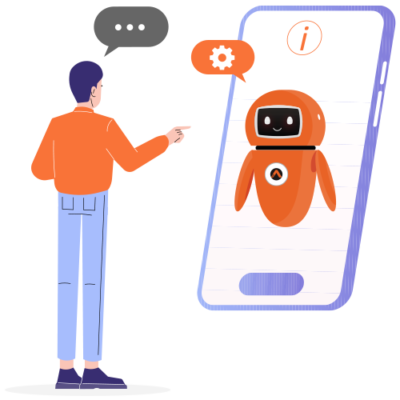 Conversational RPA with AI Engine