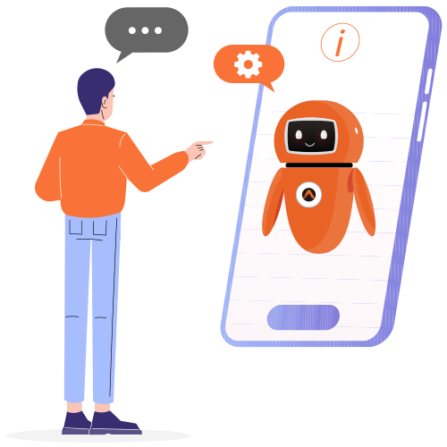 Conversational RPA with AI Engine