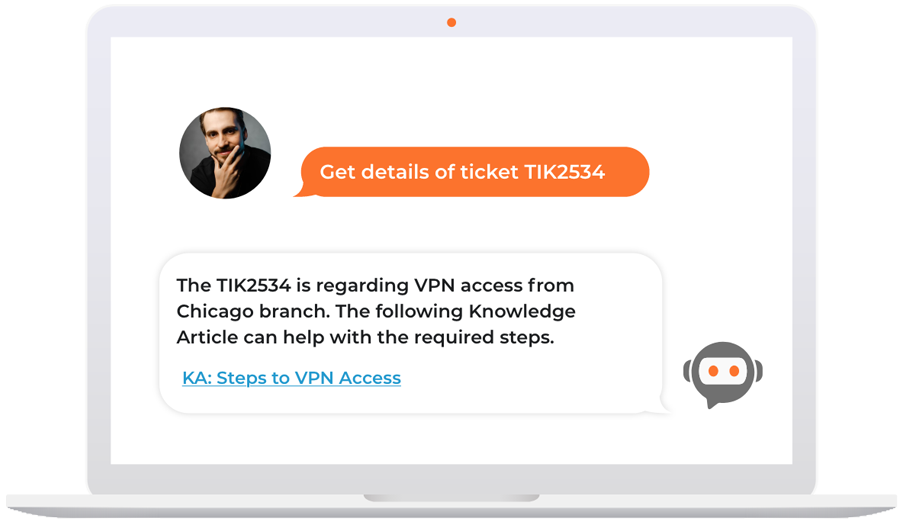 AI agent assist to your IT support staff