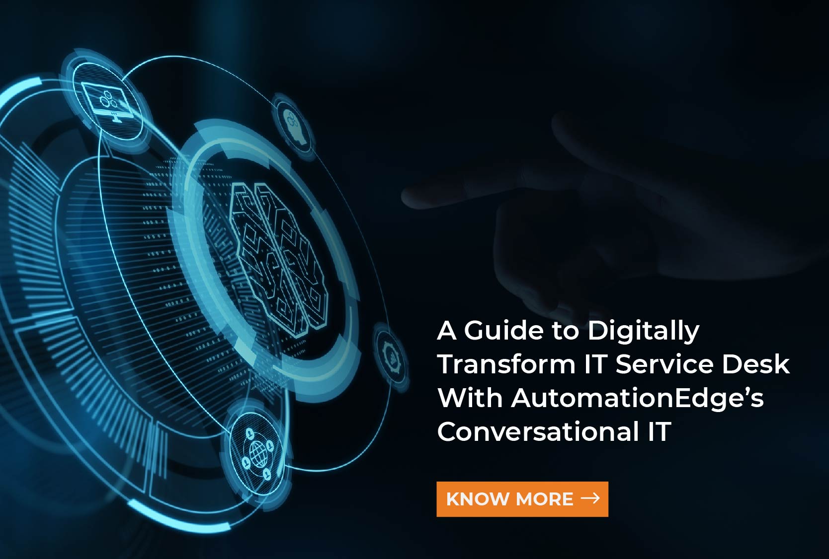 A Guide to Digitally Transform IT Service Desk With AutomationEdge Conversational IT