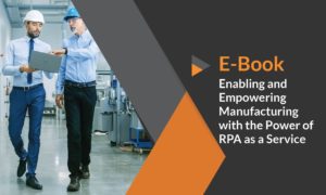 Ebook on RPA for Manufacturing