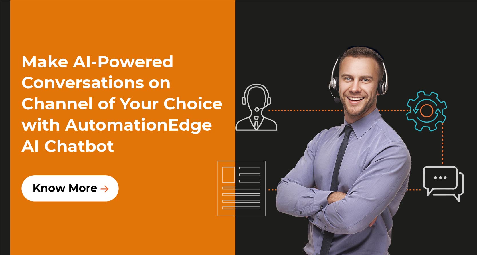 Make AI-Powered Conversations on Channel of Your Choice with AutomationEdge AI Chatbot