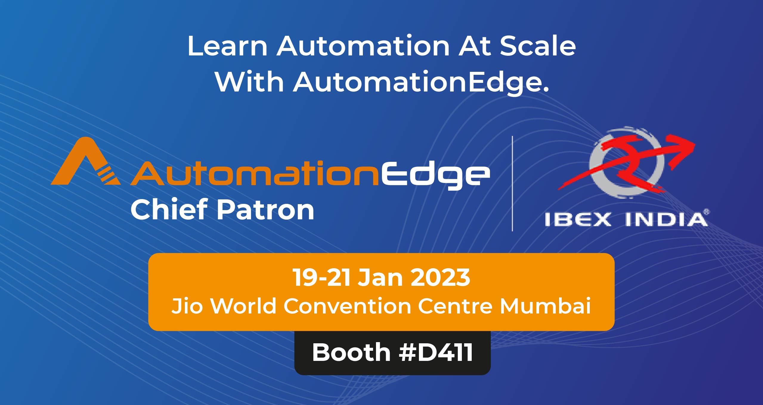 IBEX INDIA 2023 (Mumbai) AutomationEdge