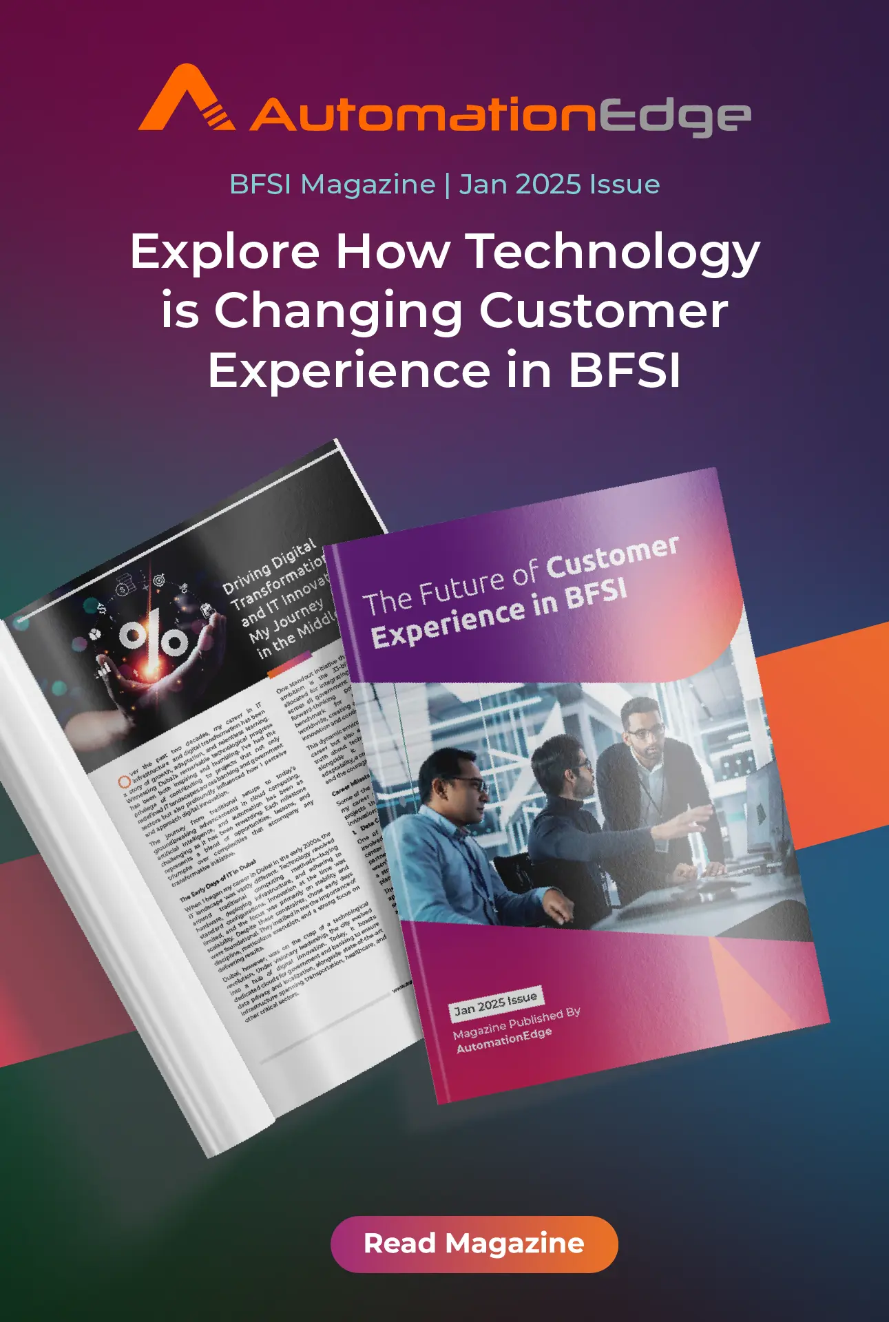 Magazine on- The Future of Customer Experience in BFSI