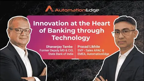 Innovation at the Heart of Banking Through Technology ,Dhananjay Tambey