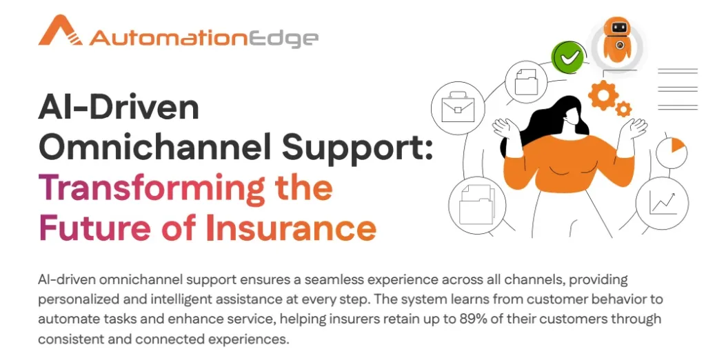 AI-driven omnichannel support is transforming insurance