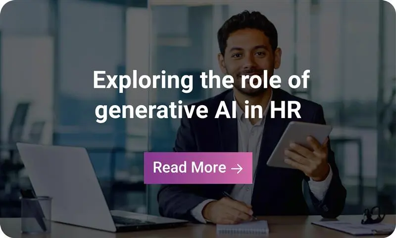 Infographic: Exploring the role of generative AI in HR